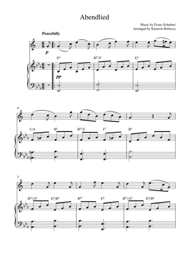 Abendlied (arr. Kaiserin Rebecca)