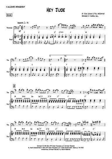Hey Jude (arr. Andrew Will)