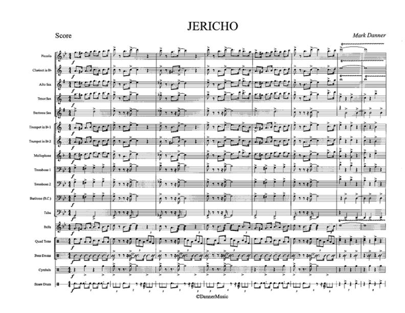 JERICHO (arr. Mark Danner)