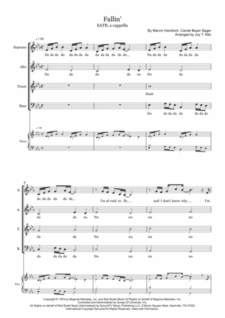 Fallin' (arr. Joy T. Nilo)