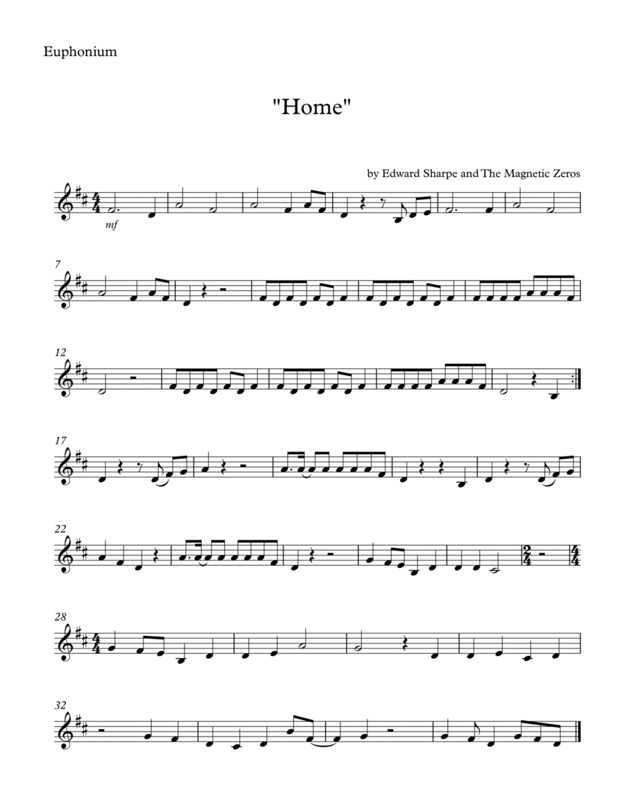 Home (arr. SongBird Music)