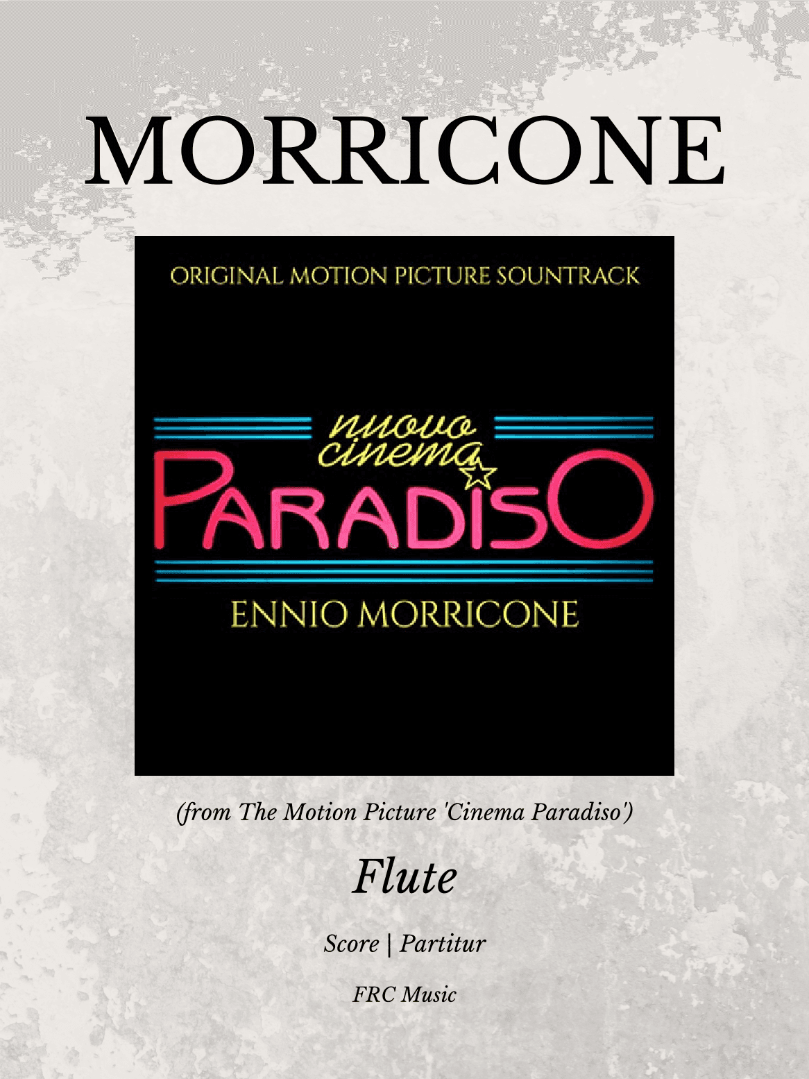 Nuovo Cinema Paradiso (arr. Flavio Regis Cunha)