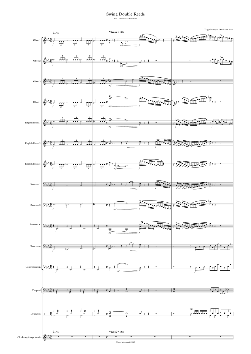 Swing Double reeds