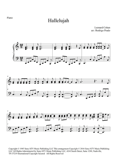 Hallelujah (arr. Rodrigo Prado)