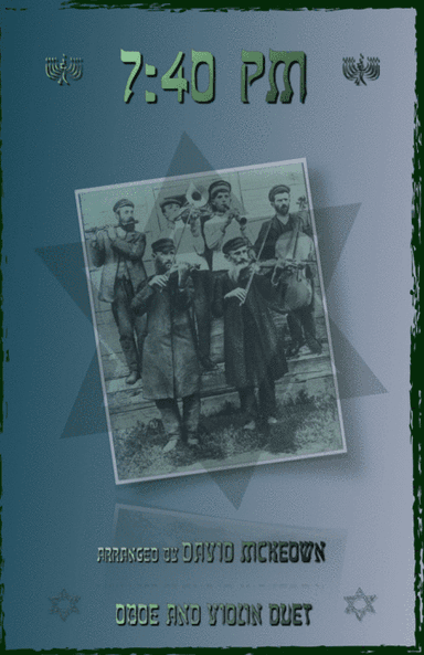 7.40pm, Traditional Klezmer tune for Oboe and Violin Duet (arr. David McKeown)