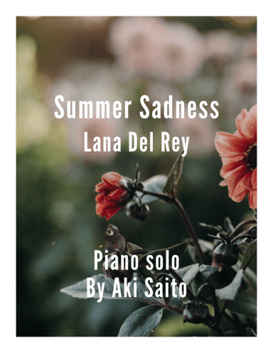 Summertime Sadness (arr. Aki Saito)