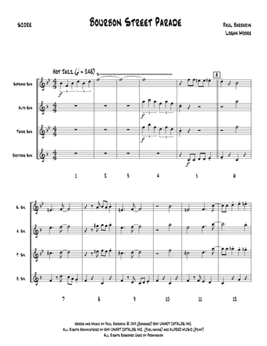 Bourbon Street Parade (arr. Logan Moore)