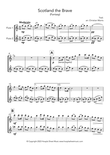 Scotland the Brave (arr. Christian Morris)