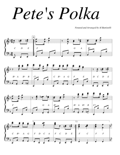 Pete's Polka (arr. Al Battistelli)