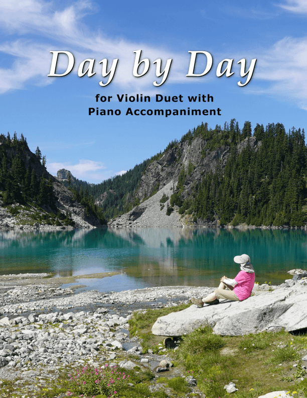 Day by Day (for Violin Duet with Piano Accompaniment) (arr. Sharon Wilson Music)