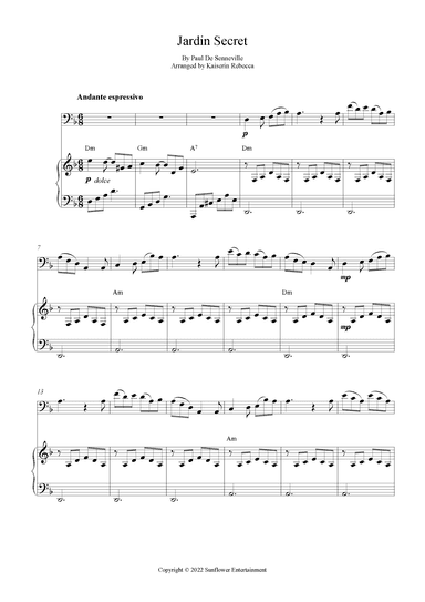 Jardin Secret (arr. Kaiserin Rebecca)