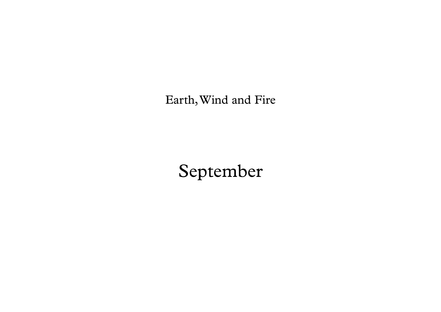 September (arr. Percussion Ensemble Collective)