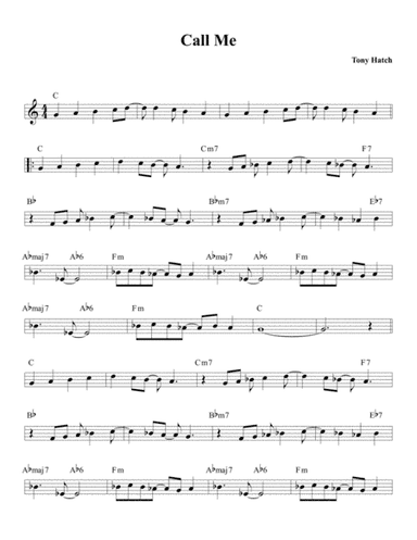 Call Me (arr. David M Fagnant)