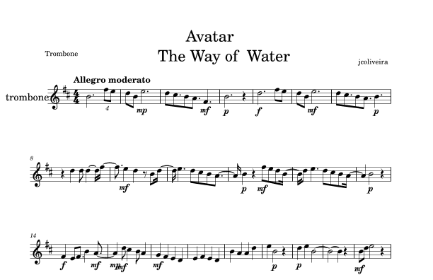 The Way Of Water (arr. julio cesar)