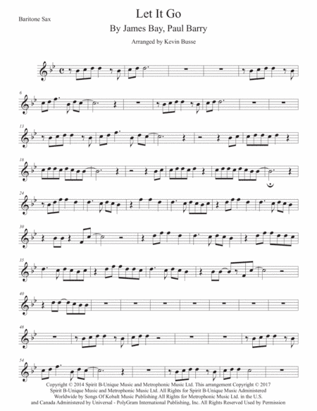 Let It Go (arr. Kevin Busse)