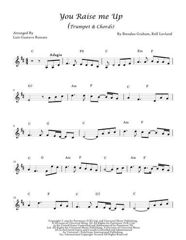 You Raise Me Up (arr. Luís Gustavo Rossato)