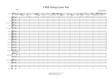 I Will Always Love You (arr. Daryl McKenzie)