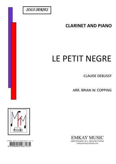 LE PETIT NEGRE – CLARINET & PIANO (arr. Emkay Music)