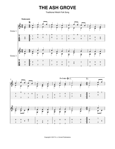 The Ash Grove (arr. Mark Phillips)