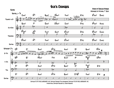 Sue's Changes (arr. Michael T. Geib)