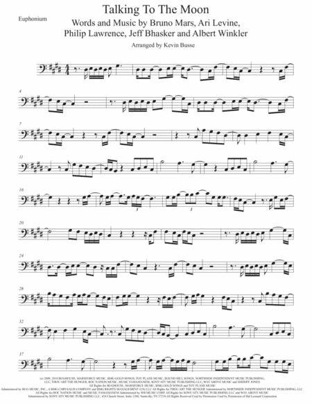 Talking To The Moon (arr. Kevin Busse)