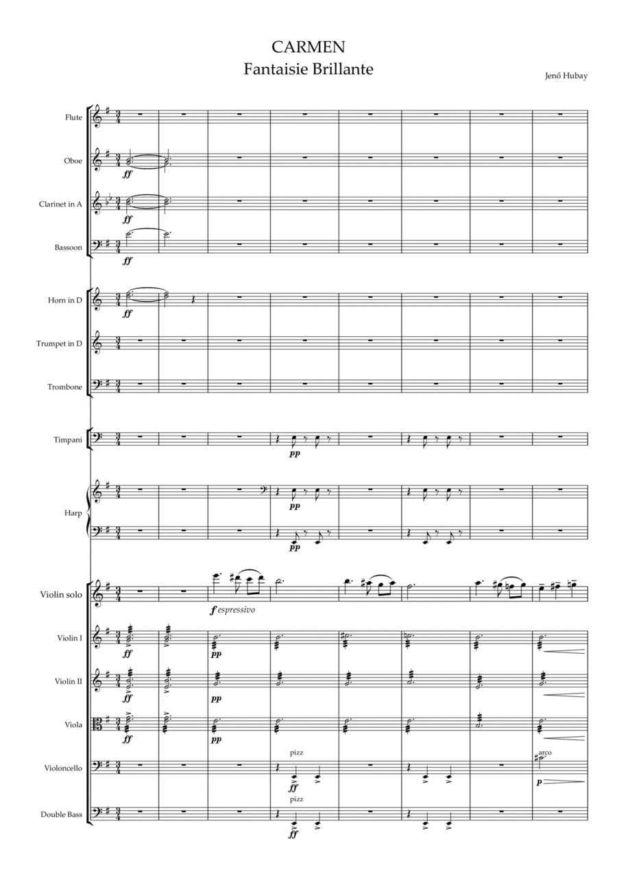 Carmen Fantasie (arr. Apor Szüts)