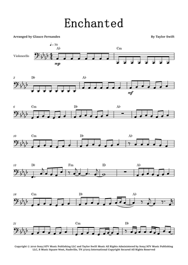 Enchanted (arr. Glauco Fernandes)
