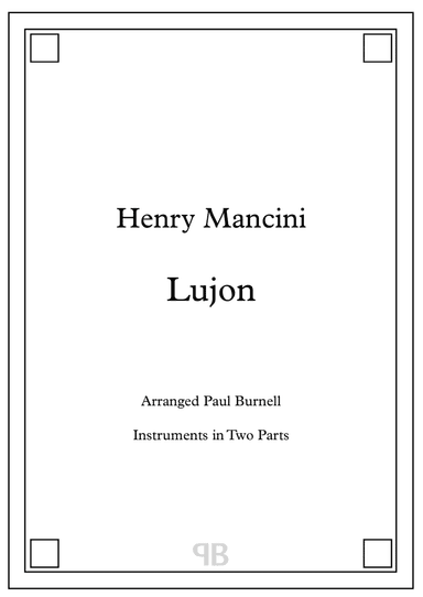 Lujon (arr. Paul Burnell)