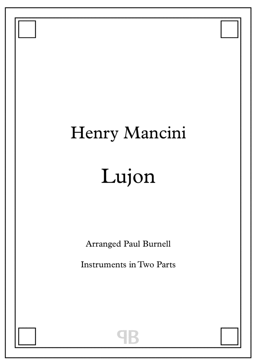 Lujon (arr. Paul Burnell)