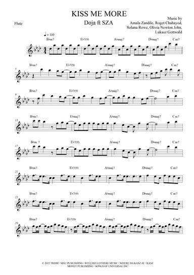Kiss Me More (arr. Anderson Quevedo)
