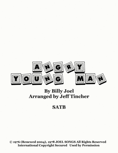 Angry Young Man (arr. Jeff Tincher)