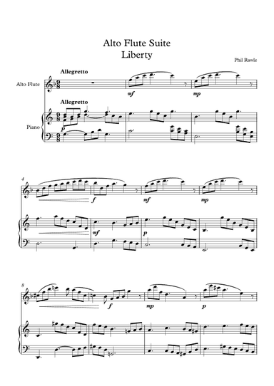 Alto Flute Suite