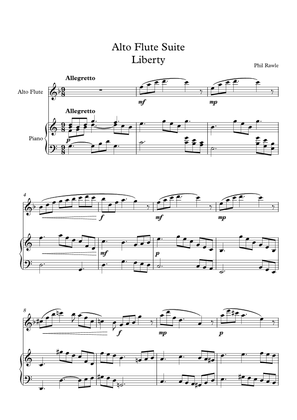 Alto Flute Suite