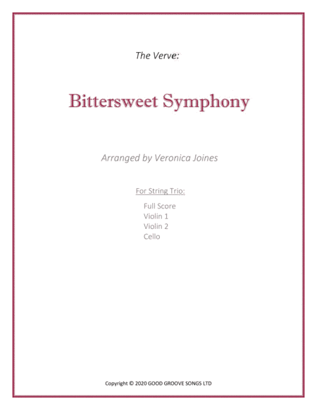 Bittersweet Symphony (arr. Veronica Joines)