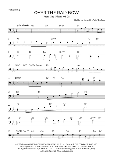 Over The Rainbow (arr. Alex Nunes Rodrigues)