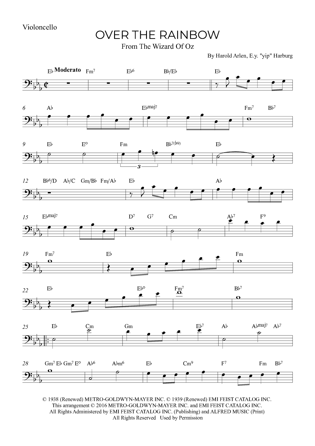 Over The Rainbow (arr. Alex Nunes Rodrigues)