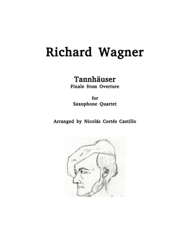 Richard Wagner - Tannhäuser (Pilgrim's Chorus) for Sax Quartet (arr. Nicolás Cortés Castillo)