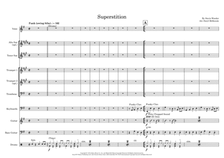 Superstition (arr. Daryl McKenzie)