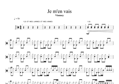 Je M'en Vais (arr. Cyril Mayer)