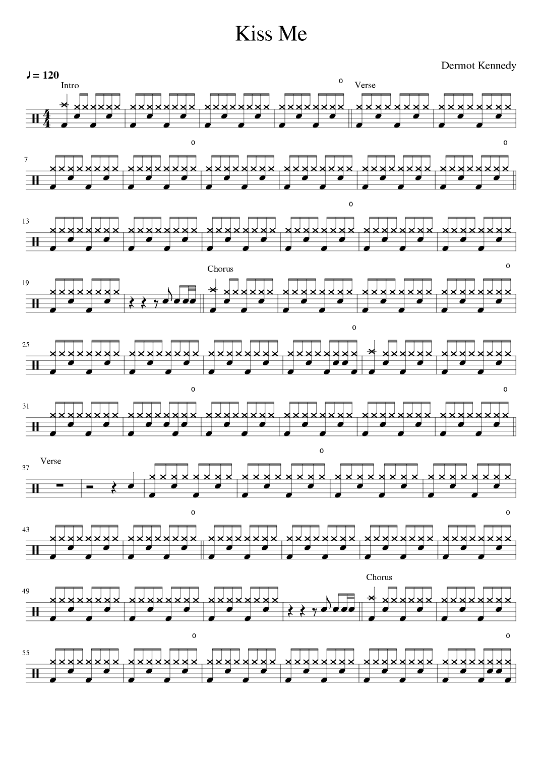 Kiss Me (arr. Matěj Diviš)