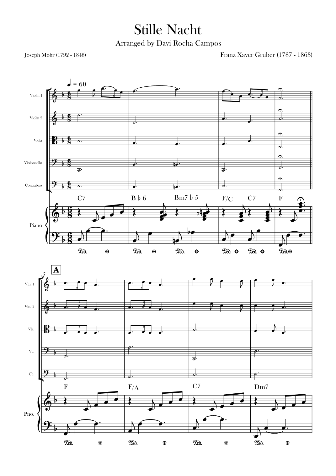 Stille Nacht (arr. Davi Rocha Campos)