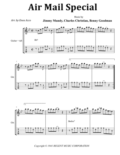 Airmail Special (arr. Enea Acco)