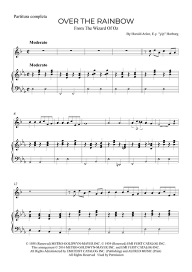 Over The Rainbow (arr. Alex Nunes Rodrigues)