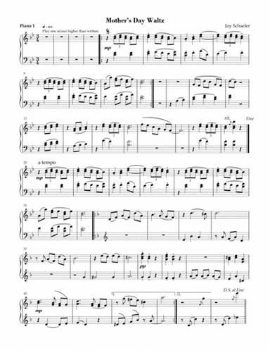 Mother's Day Waltz