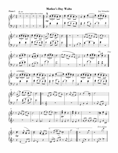 Mother's Day Waltz