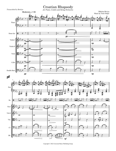 Croatian Rhapsody (arr. Dwitiya)
