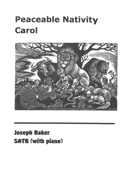 Peaceable Nativity Carol