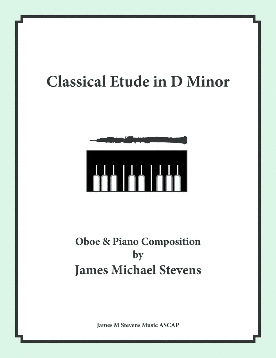 Classical Etude in D Minor - Oboe & Piano