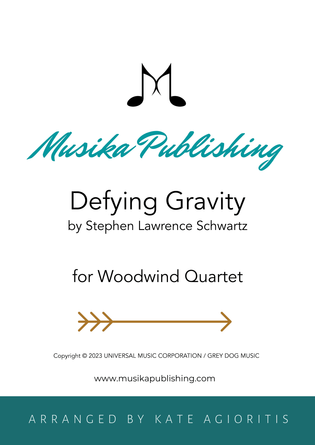 Defying Gravity (arr. Kate Agioritis)
