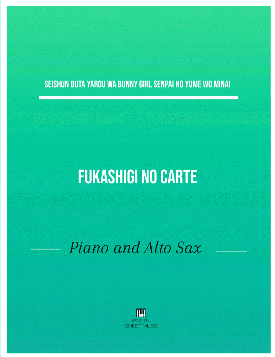Fukashigi No Carte (arr. ANDRE LAITANO)